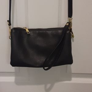 Black boutique crossbody purse